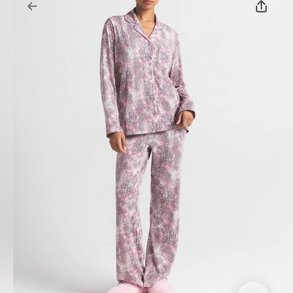 SKIMS SLEEP VDAY EDITION LONG SLEEVE PJ SET